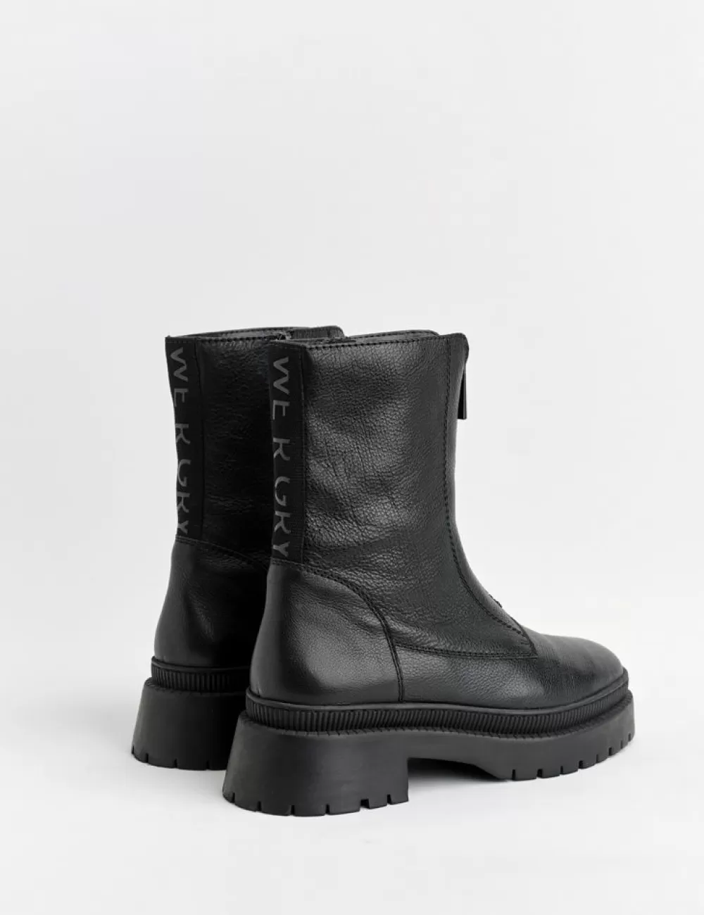 GERRY WEBER Botki Z Gladkiej Skory Z Zapieciem Na Zamek Blyskawiczny Na Przodzie Outlet