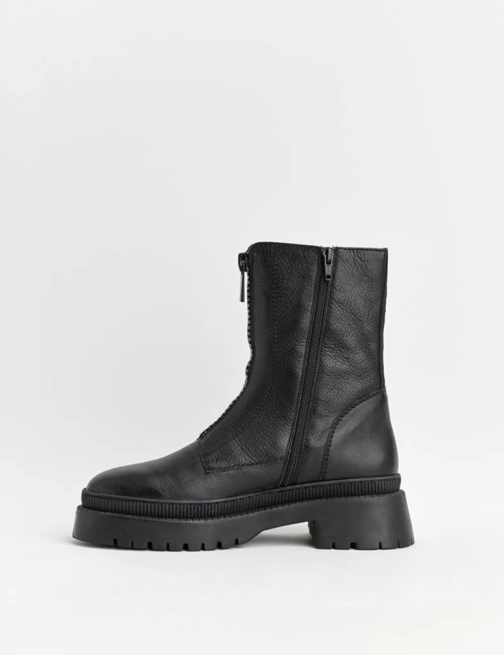 GERRY WEBER Botki Z Gladkiej Skory Z Zapieciem Na Zamek Blyskawiczny Na Przodzie Outlet