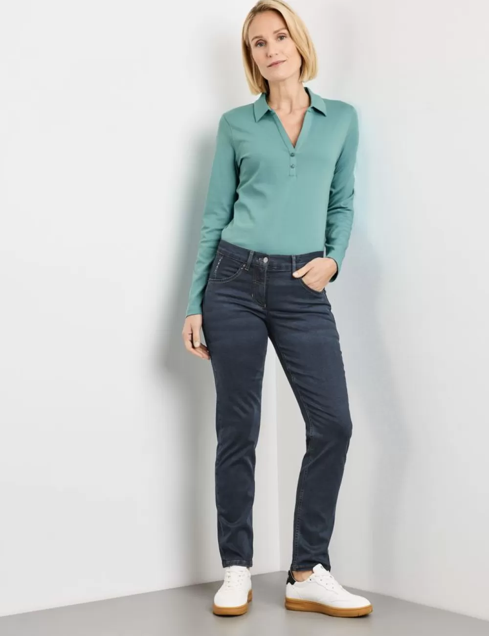 GERRY WEBER Dżinsy Best4Me Slim Fit Sale