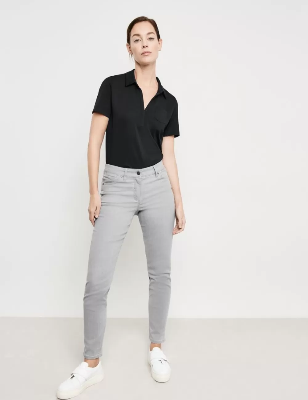 GERRY WEBER Dżinsy Skinnyfit4Me, Bawelna Organiczna Sale