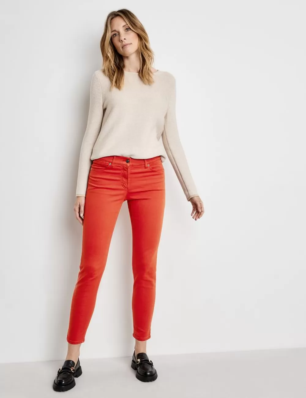 GERRY WEBER Dżinsy Skinnyfit4Me, Krotki Rozmiar Best