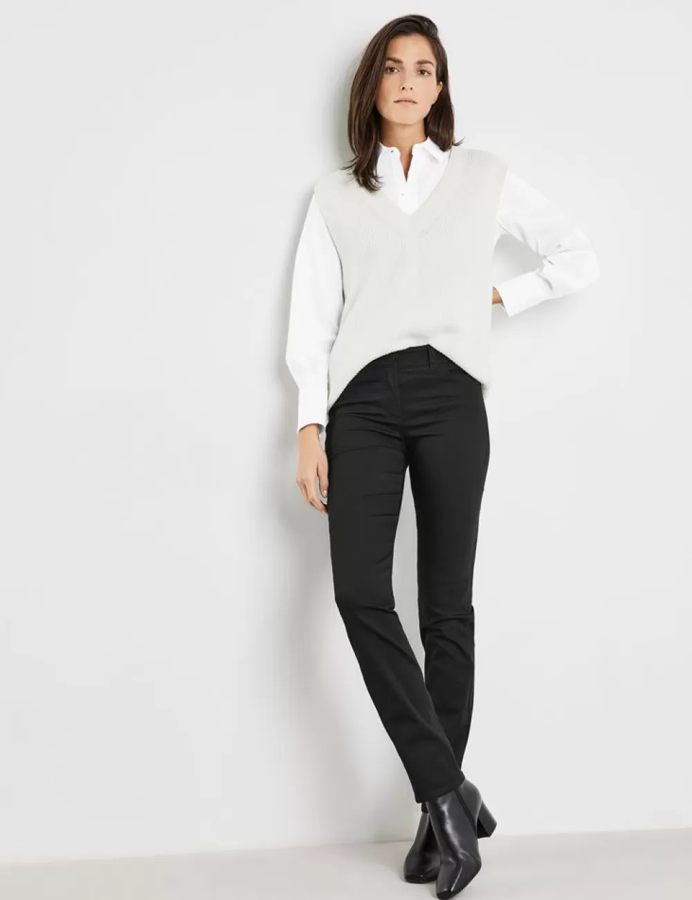 GERRY WEBER Dżinsy Z 5 Kieszeniami Best4Me, Dlugie Rozmiary Cheap