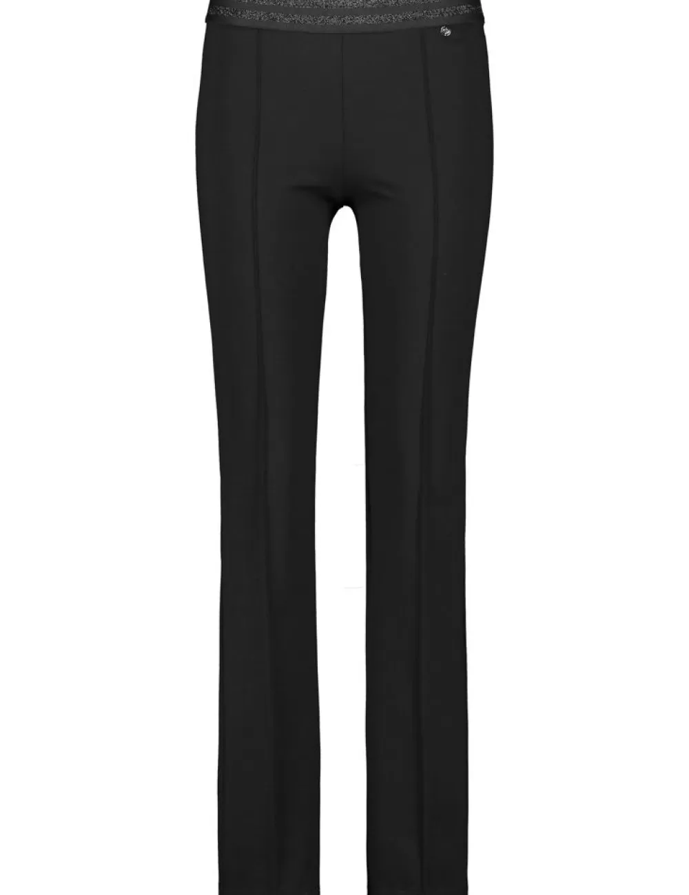 GERRY WEBER Elastyczne Spodnie Slim Fit Flared Z Elastycznym Pasem I Lureksem New