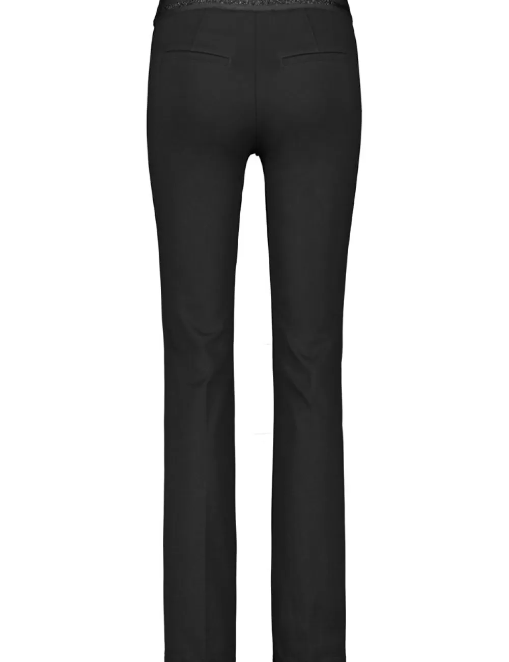 GERRY WEBER Elastyczne Spodnie Slim Fit Flared Z Elastycznym Pasem I Lureksem New