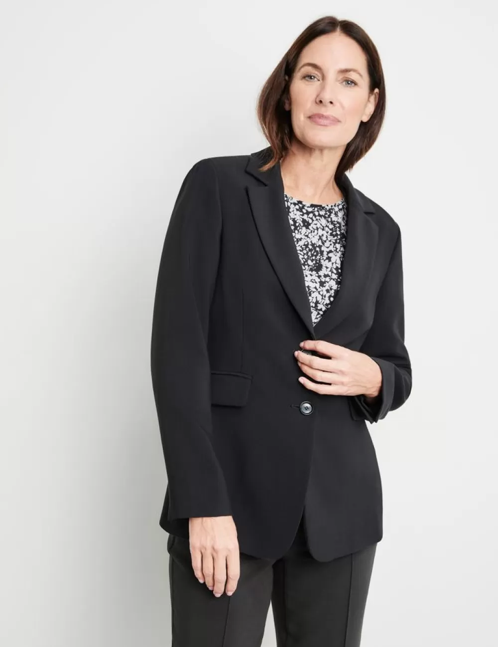 GERRY WEBER Klasyczna Marynarka Z Duza Zawartoscia Streczu Flash Sale