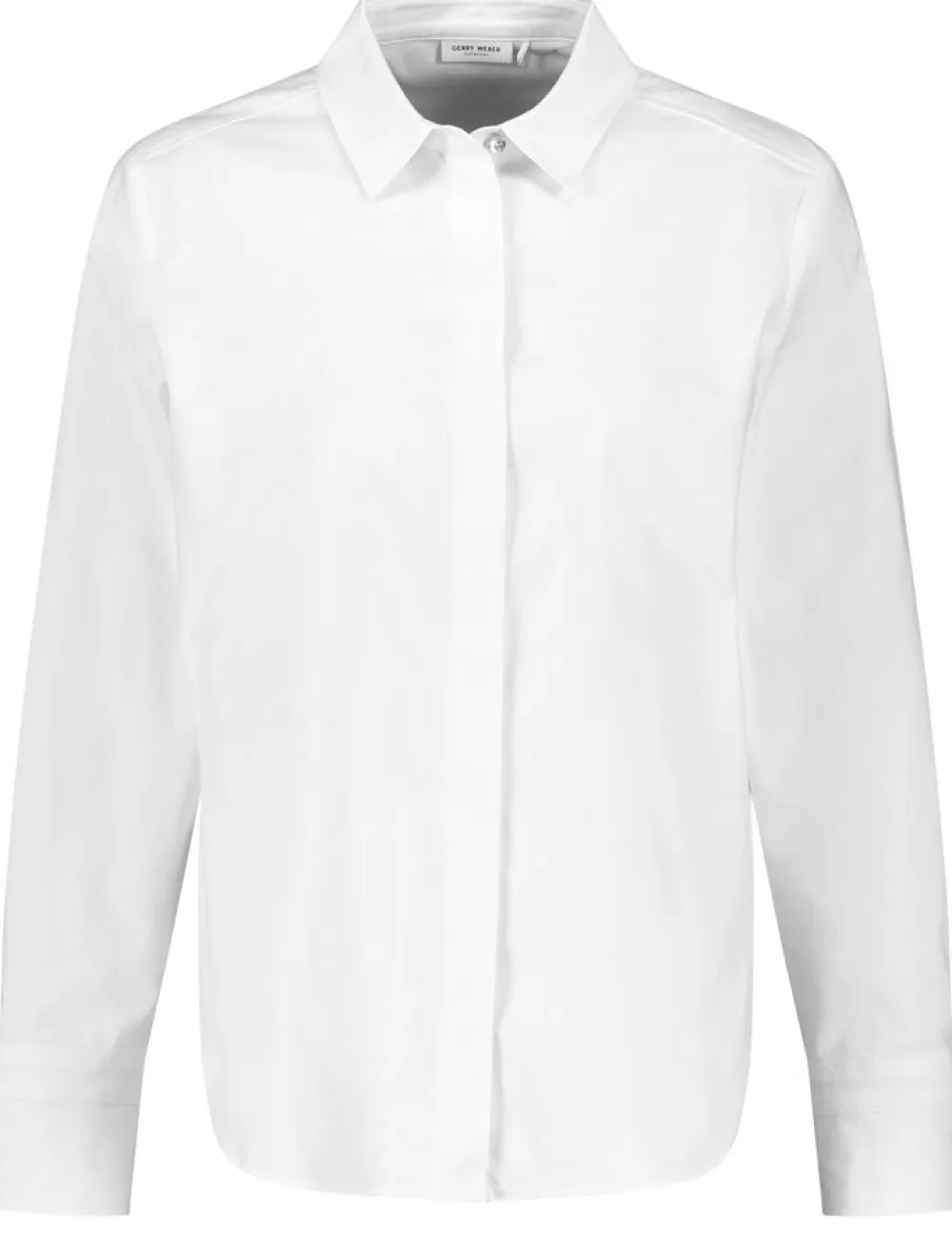 GERRY WEBER Koszulowa Bluzka Z Kryta Listwa Guzikowa I Paseczkami Przy Rekawach Outlet