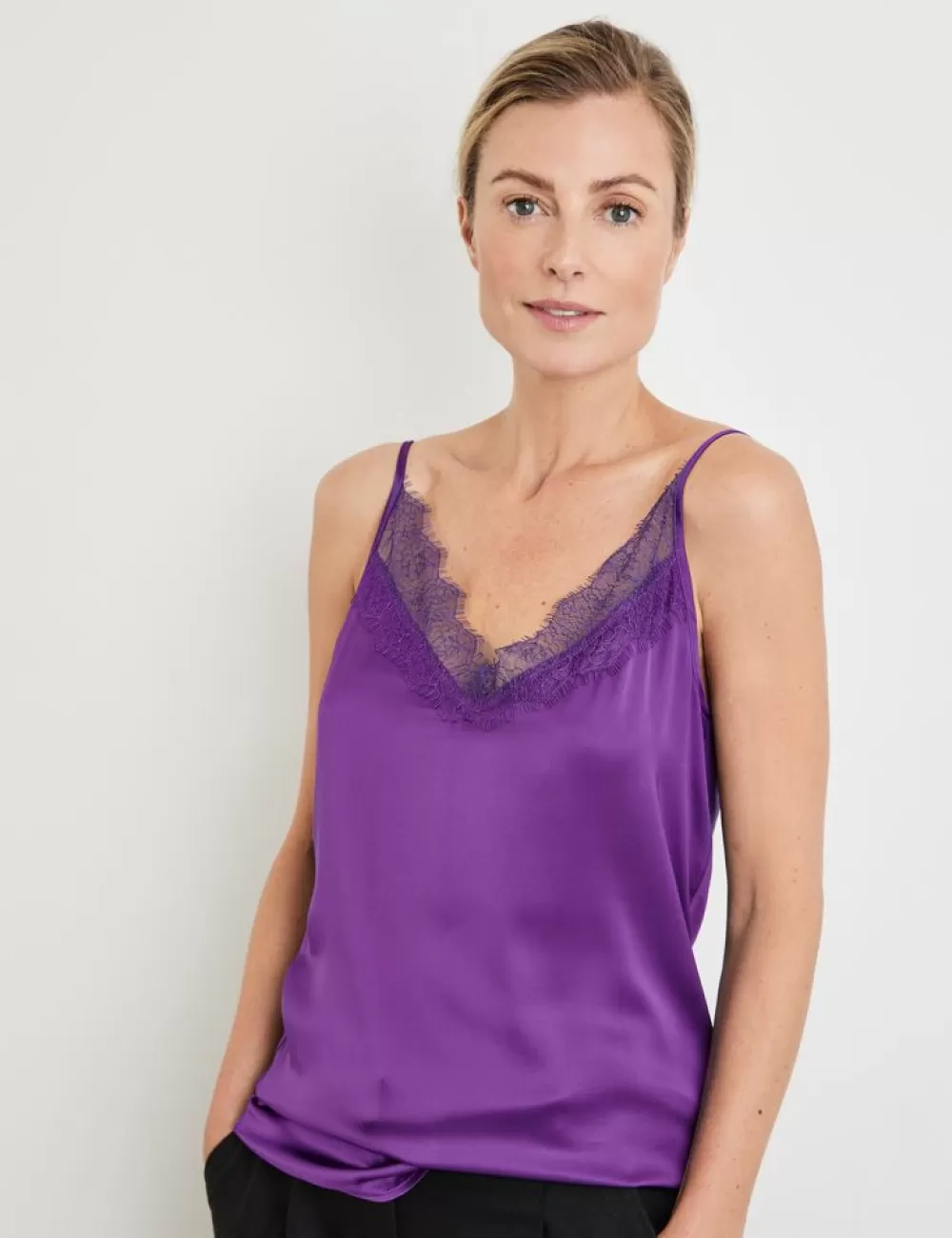 GERRY WEBER Lejacy Top Z Koronkowym Obszyciem Cheap