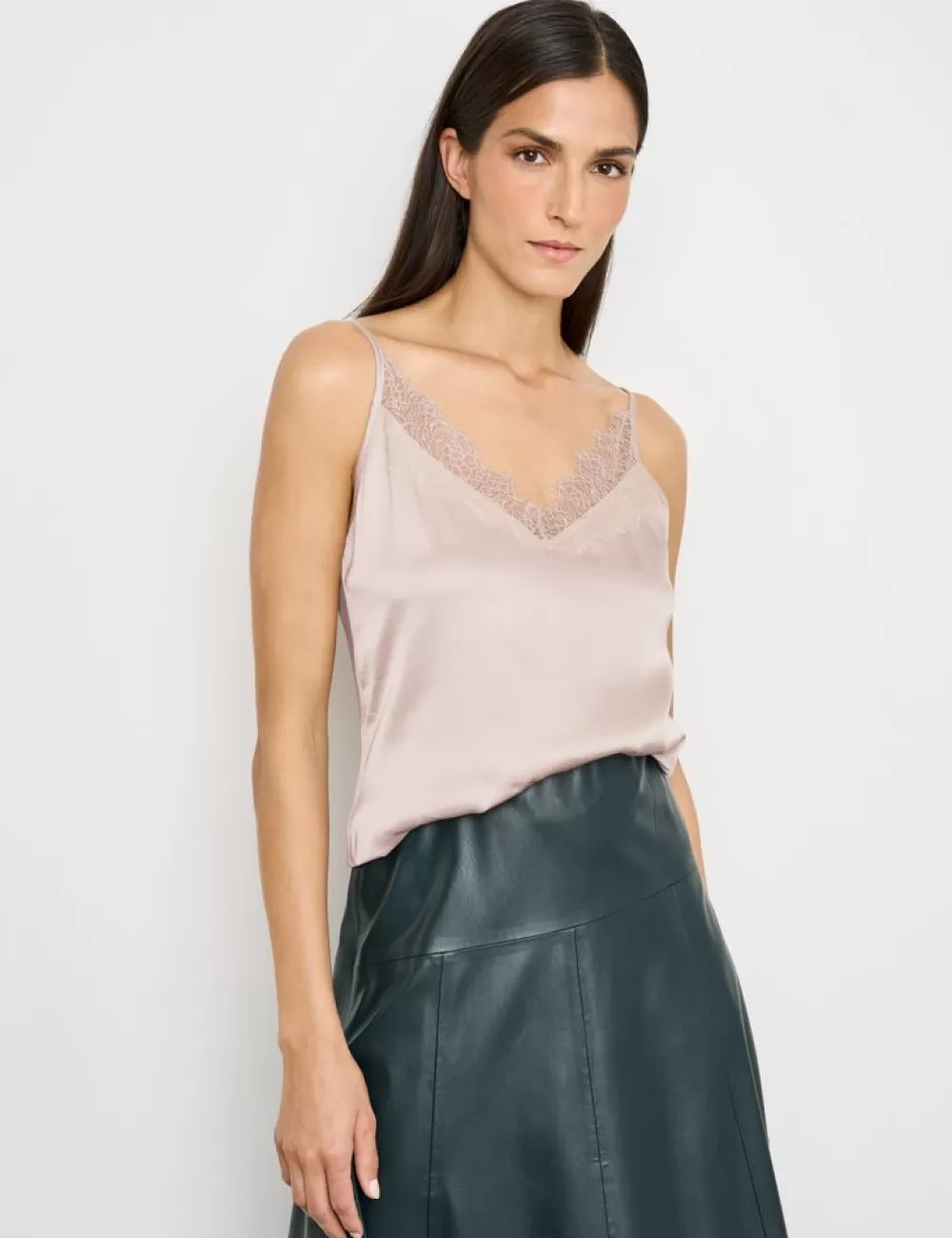 GERRY WEBER Lejacy Top Z Koronkowym Obszyciem Shop