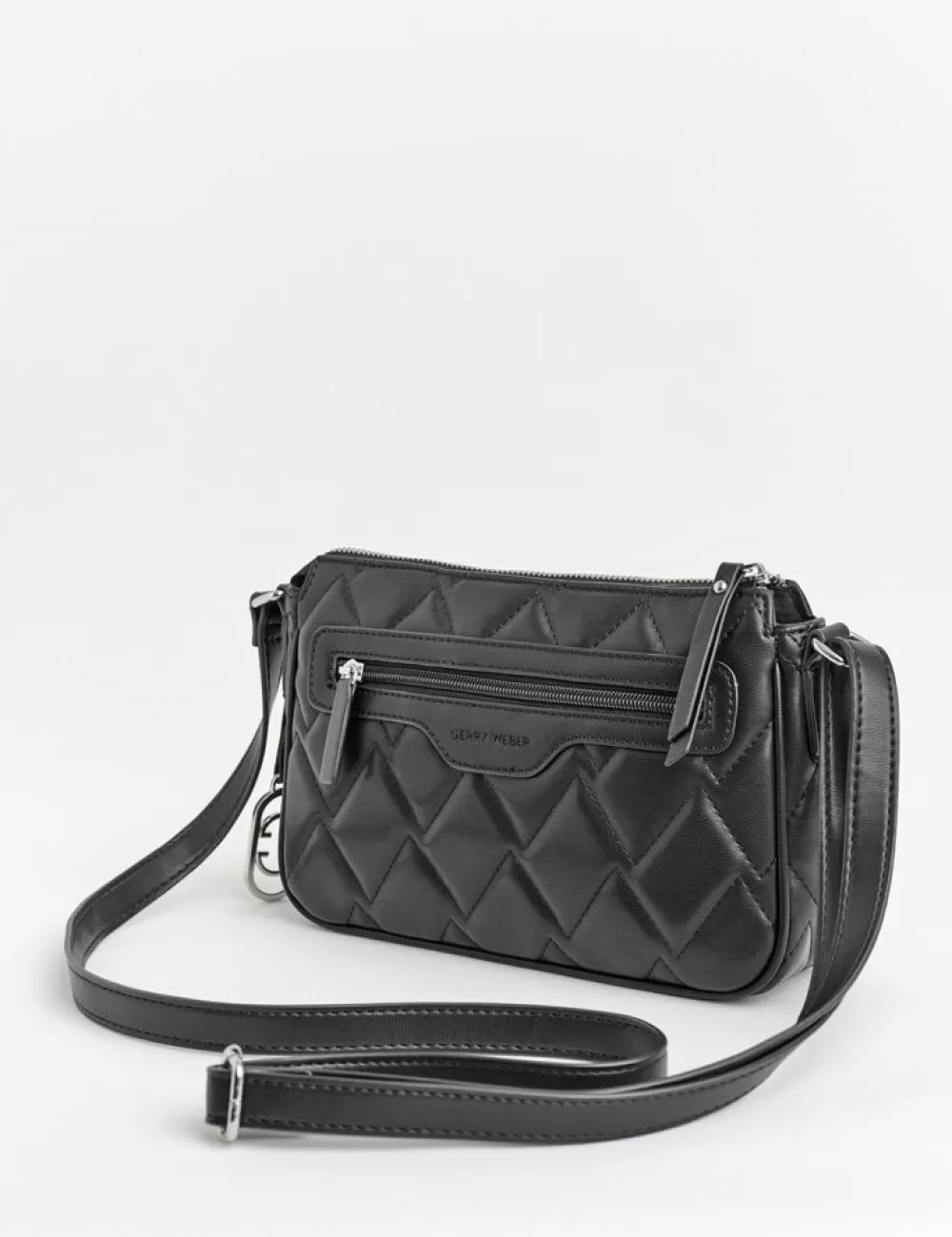GERRY WEBER Sredniej Wielkosci Torba Na Ramie Z Ozdobnym Stebnowanym Wzorem New