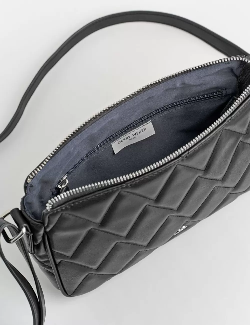 GERRY WEBER Sredniej Wielkosci Torba Na Ramie Z Ozdobnym Stebnowanym Wzorem New
