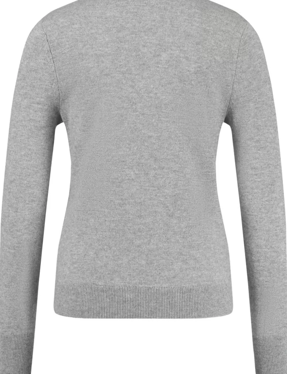 GERRY WEBER Sweter Z Dlugim Rekawem Z Pionowa Zaszewka I Domieszka Kaszmiru Best Sale