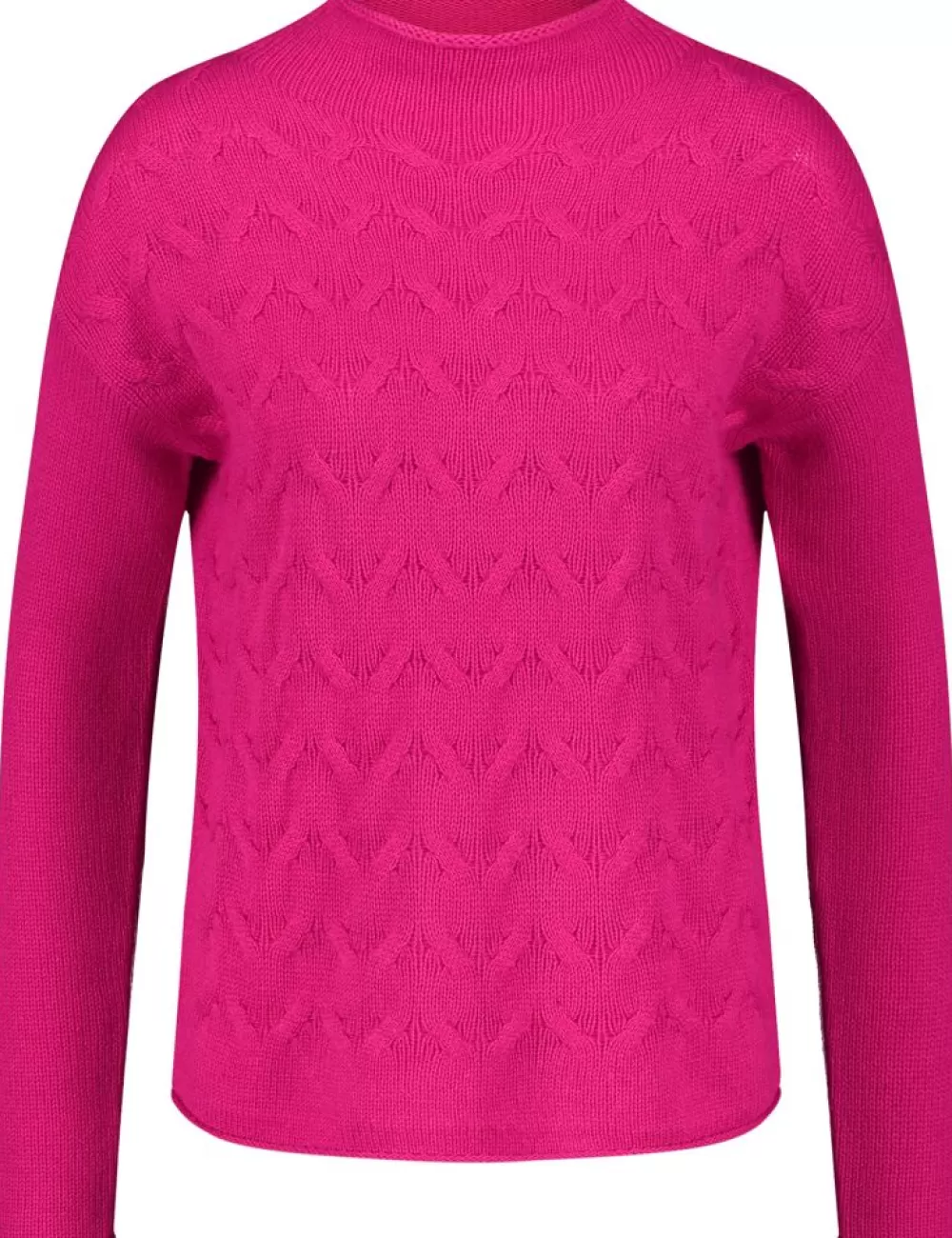 GERRY WEBER Sweter Z Fakturalnej Dzianiny Z Domieszka Kaszmiru Store