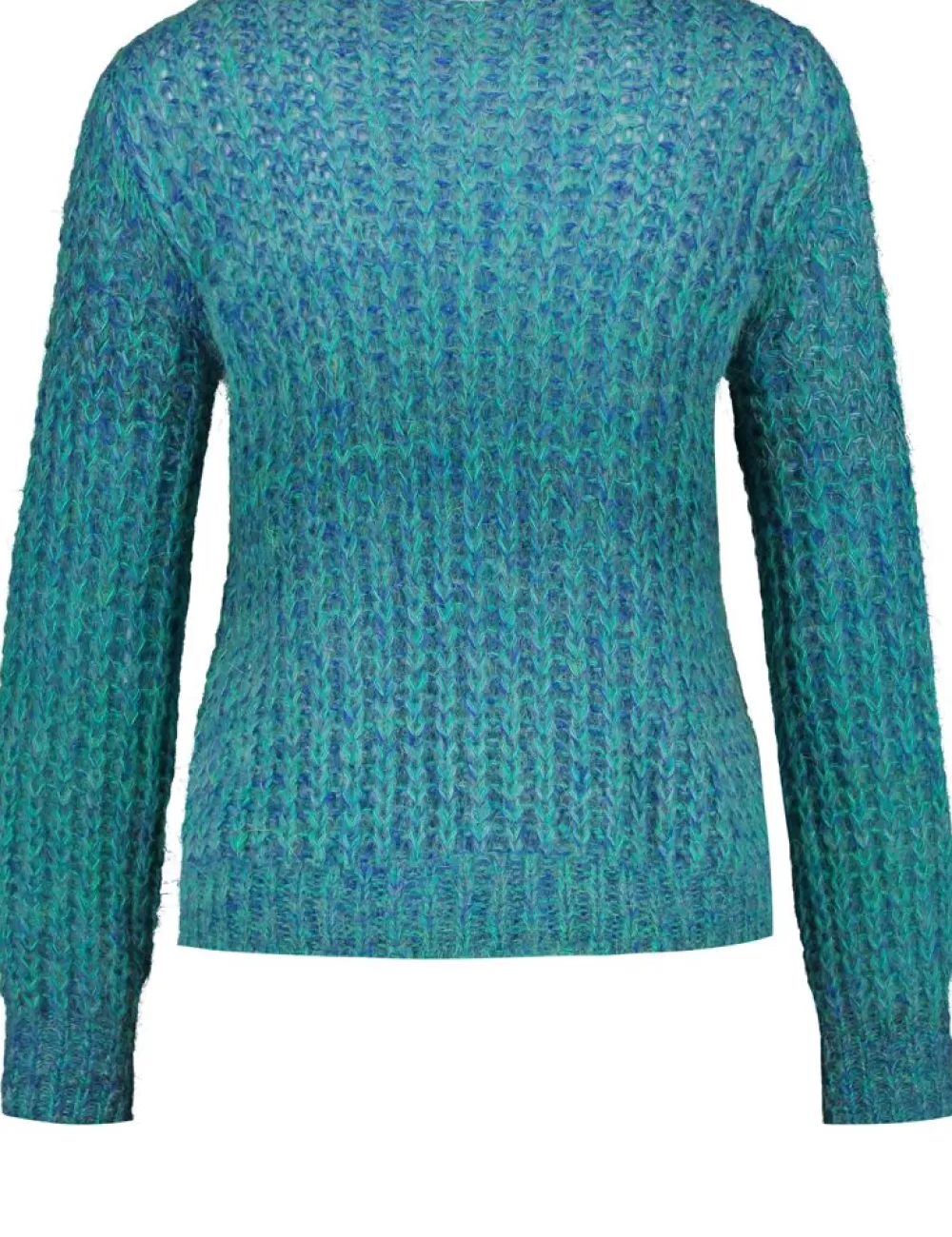 GERRY WEBER Sweter Z Grubym Wzorem W Warkocze, Z Domieszka Welny Shop
