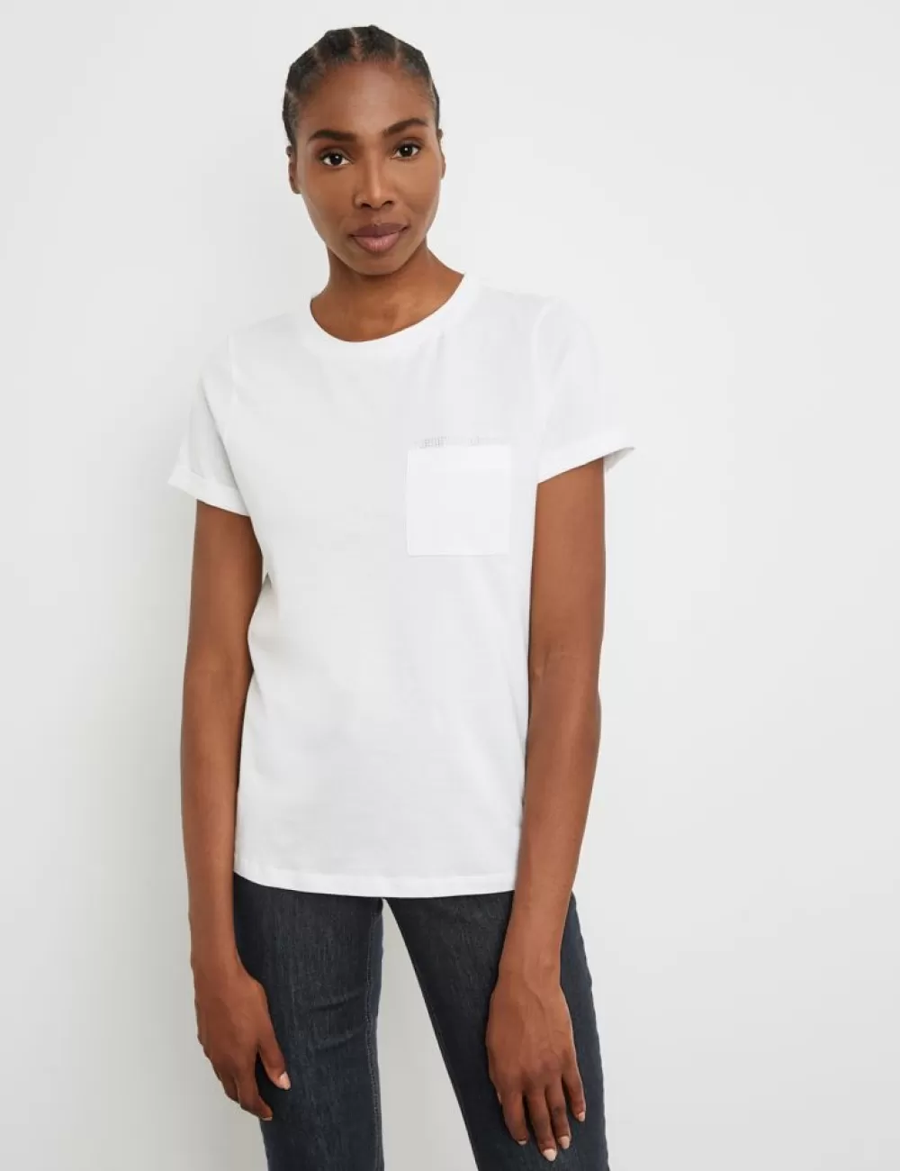 GERRY WEBER T-Shirt Z Ozdobnymi Kamykami Flash Sale