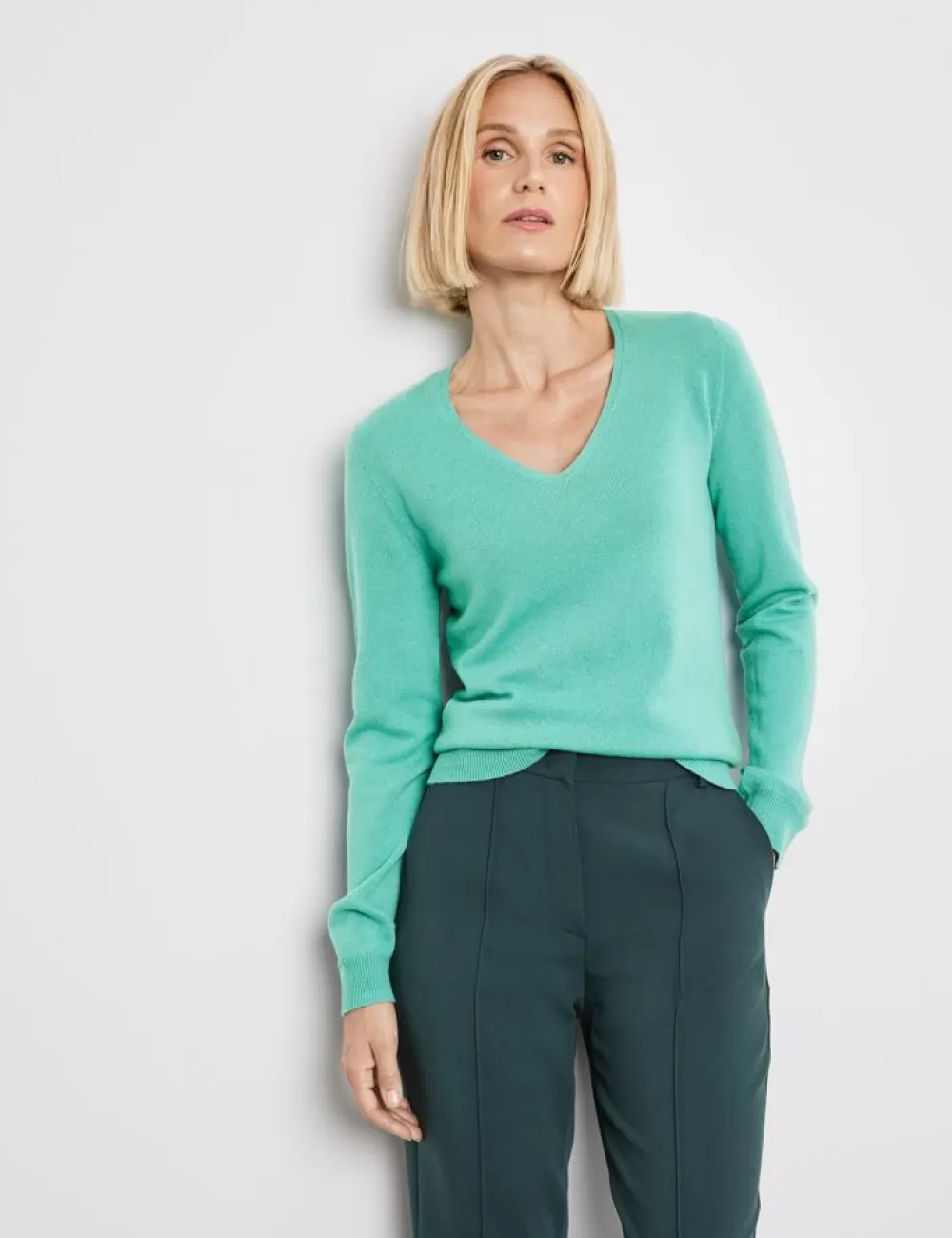 GERRY WEBER Welniany Sweter Z Dodatkiem Kaszmiru Clearance