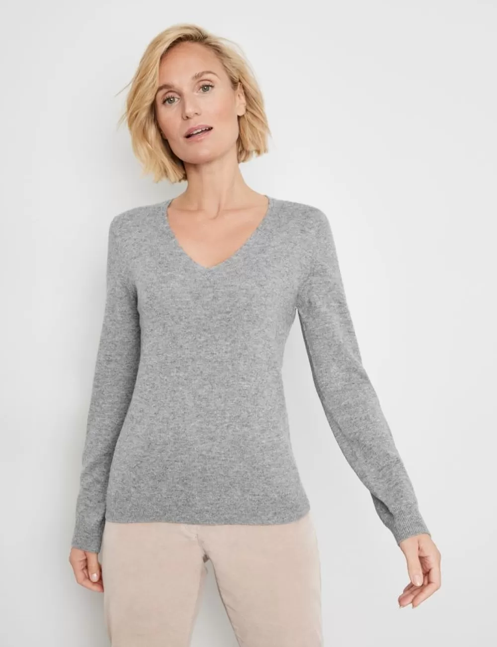 GERRY WEBER Welniany Sweter Z Dodatkiem Kaszmiru Store